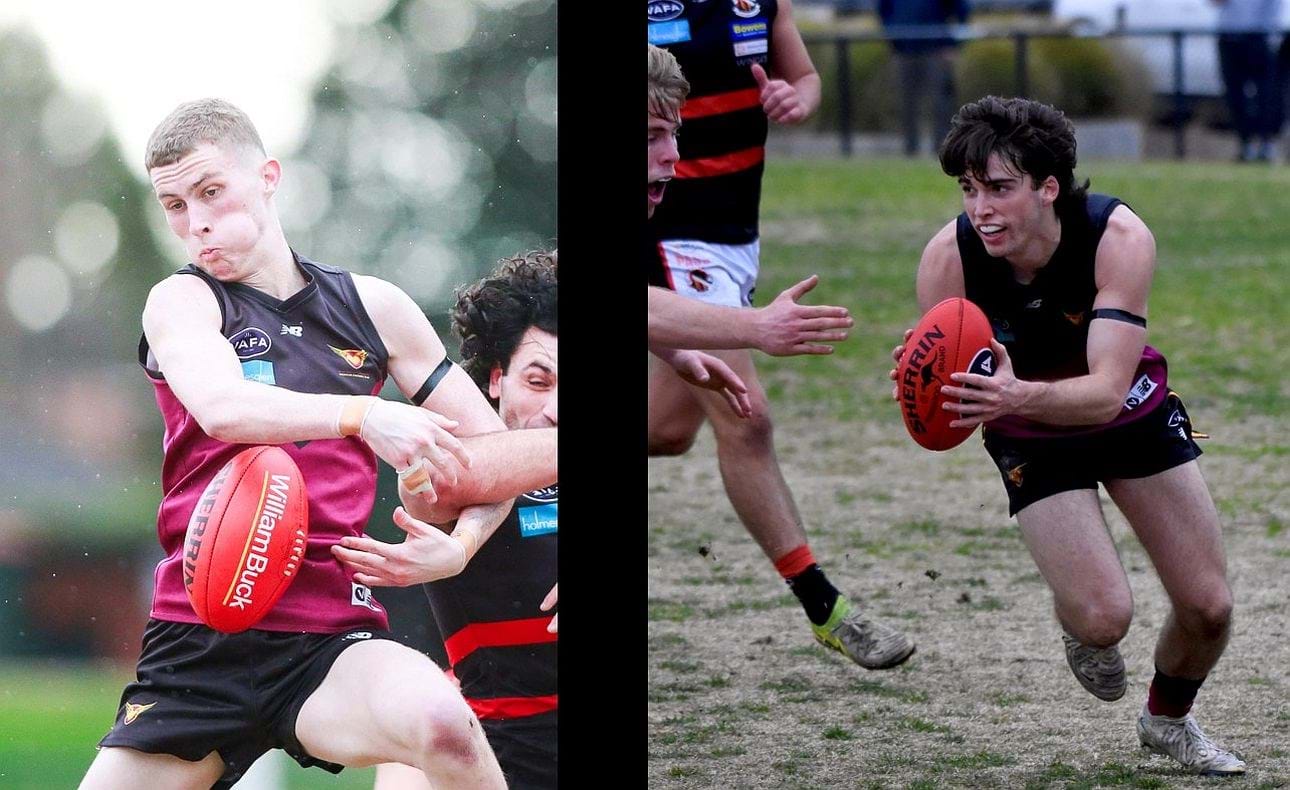 James Connell cheeks out, Noah Higgins on the run