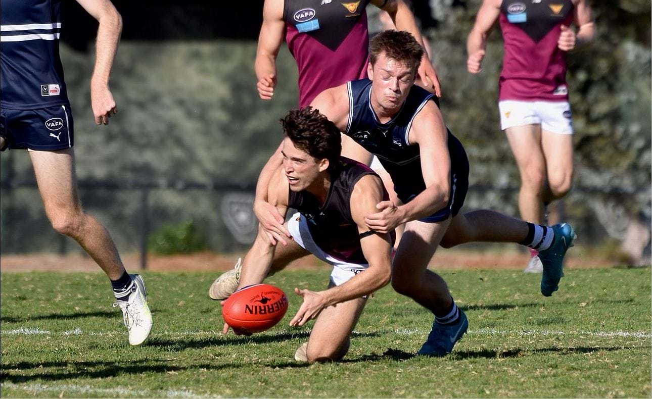 Noah Higgins at ground level