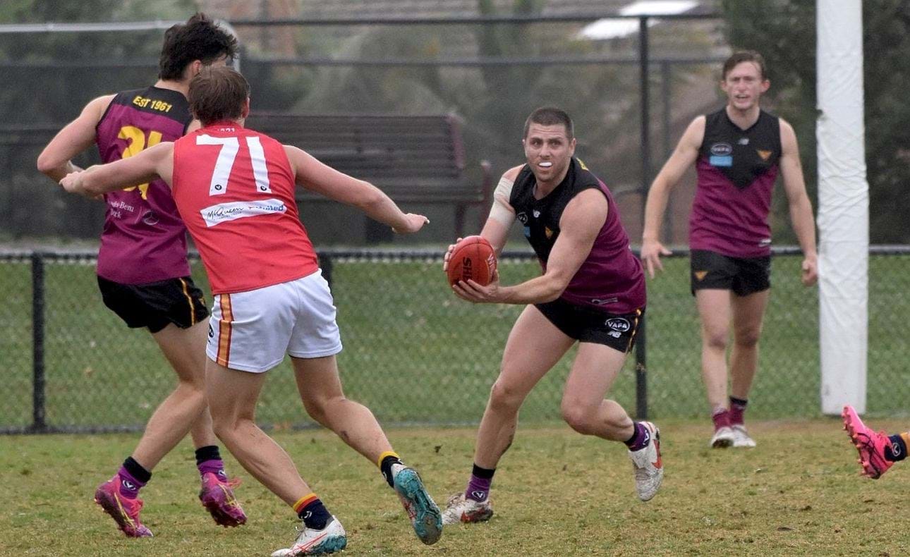 James Paul also returned, here clearing from defence