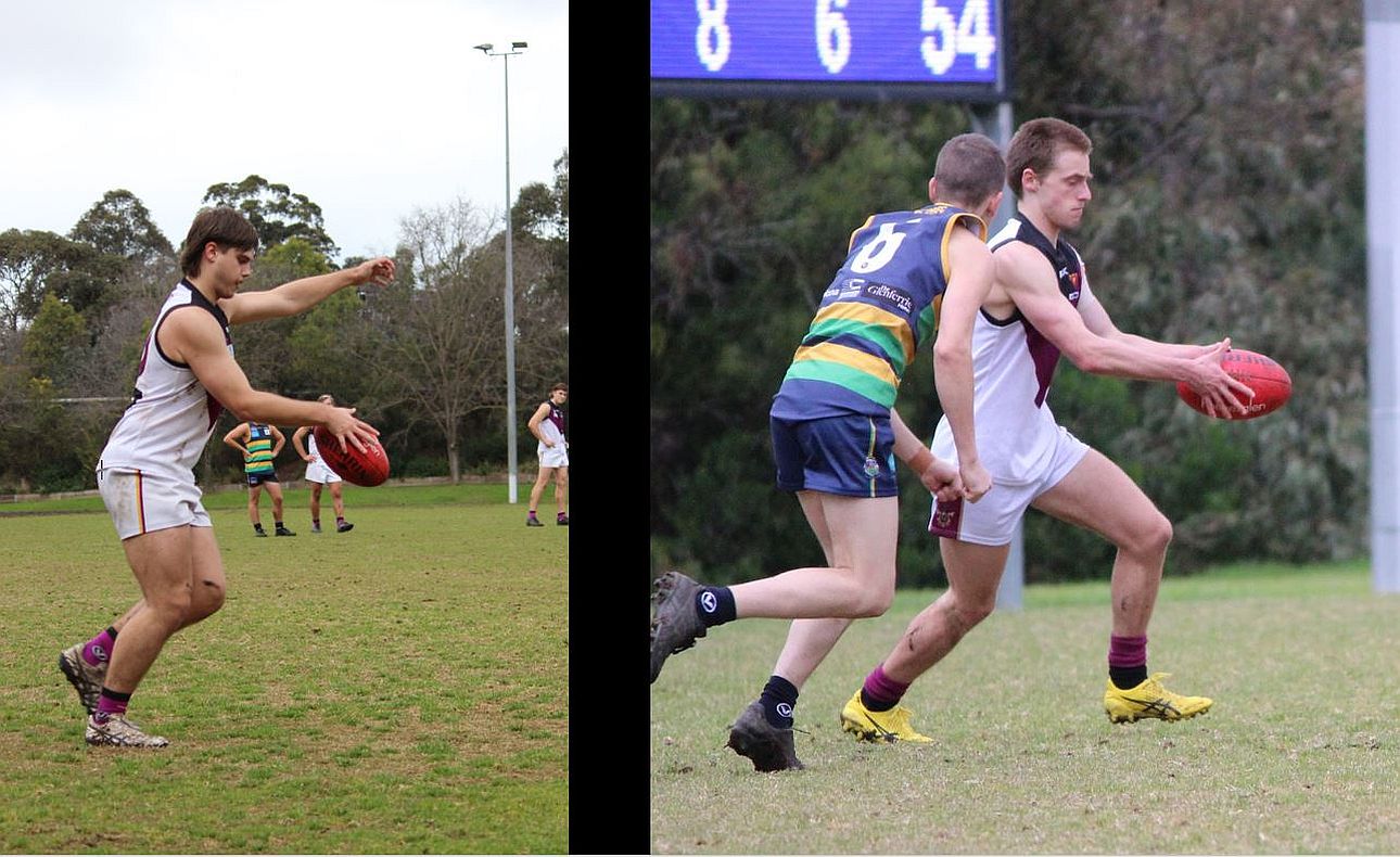 The kicking actions of Max Walstab and Will Tuffley