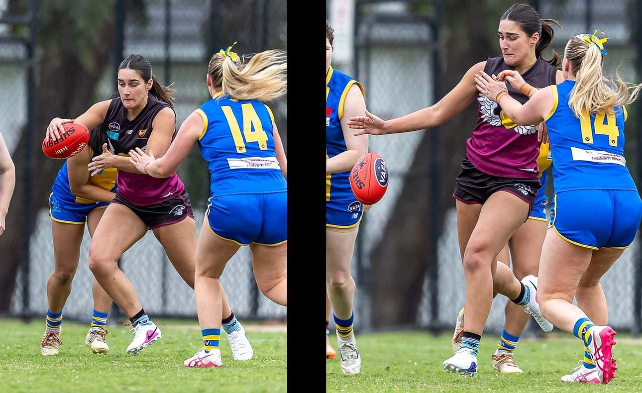 Leesa Guestella gets her kick in