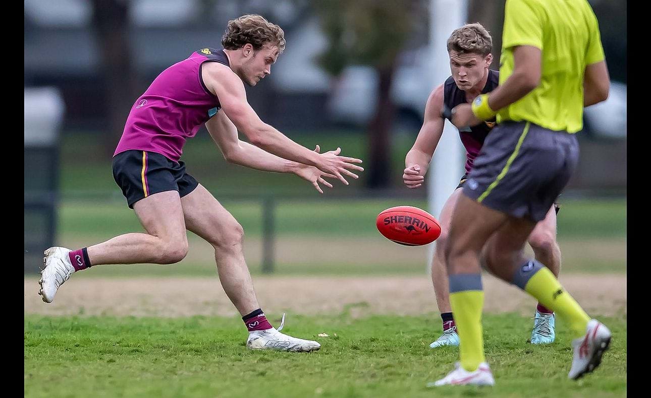 Joel Chilcott and Hugo Nosiara have eyes firmly on the ball