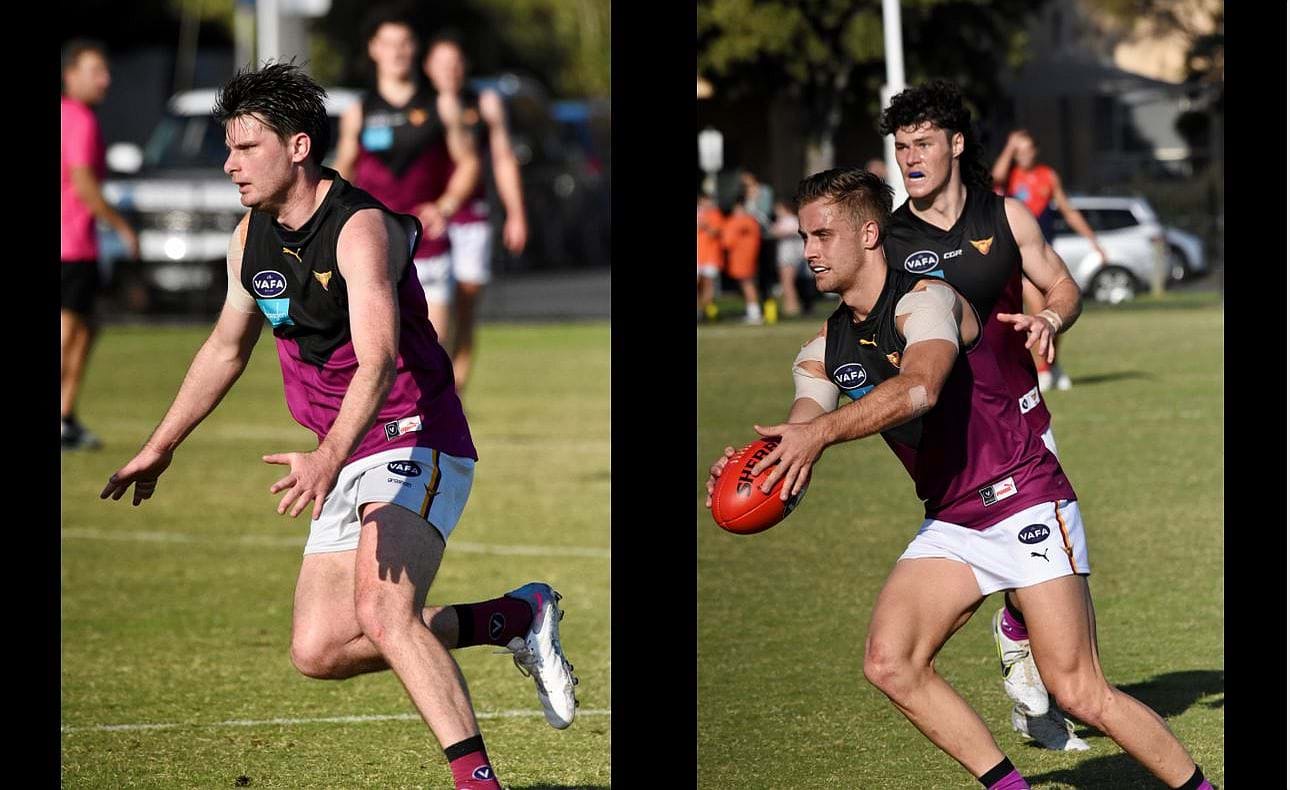 Jack Munro and Brodie Steele on the run