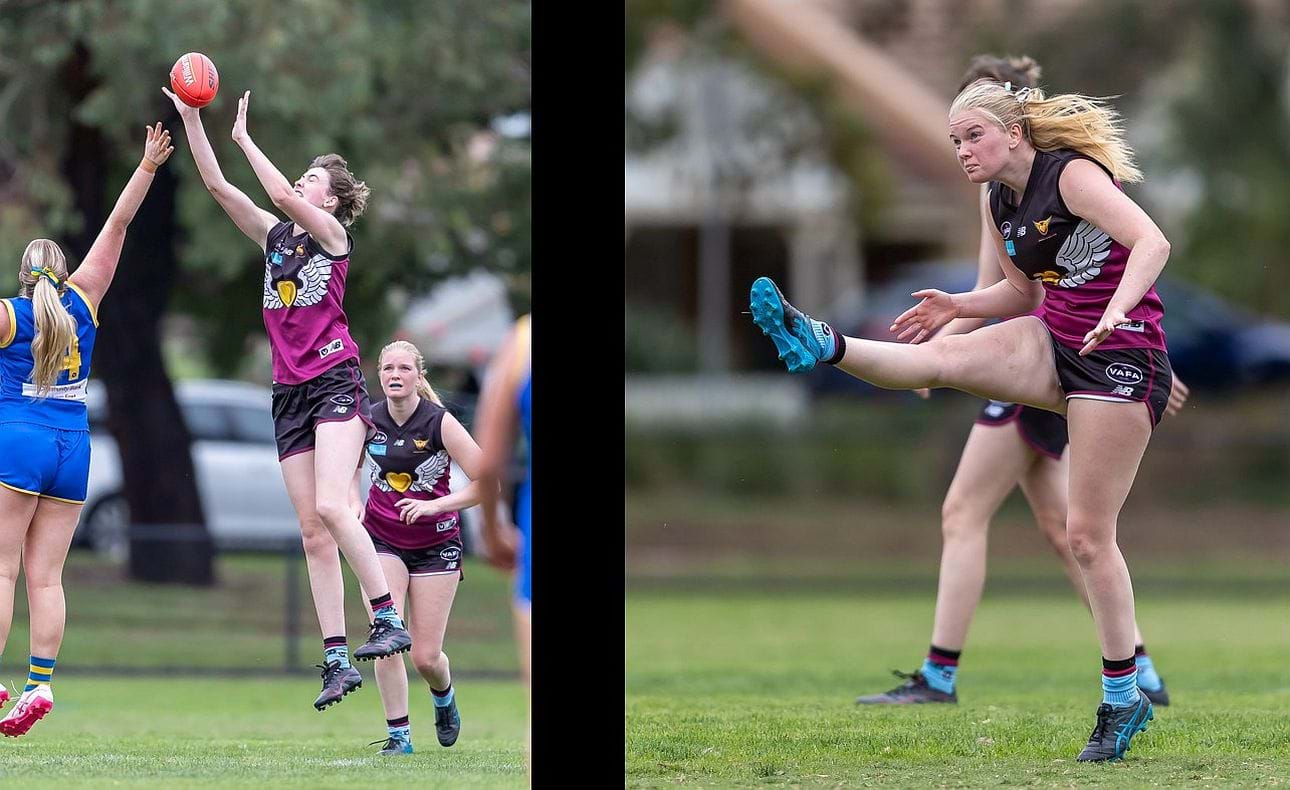 Zara Clavarino marks, Claire Schefter-Jacoby kicks