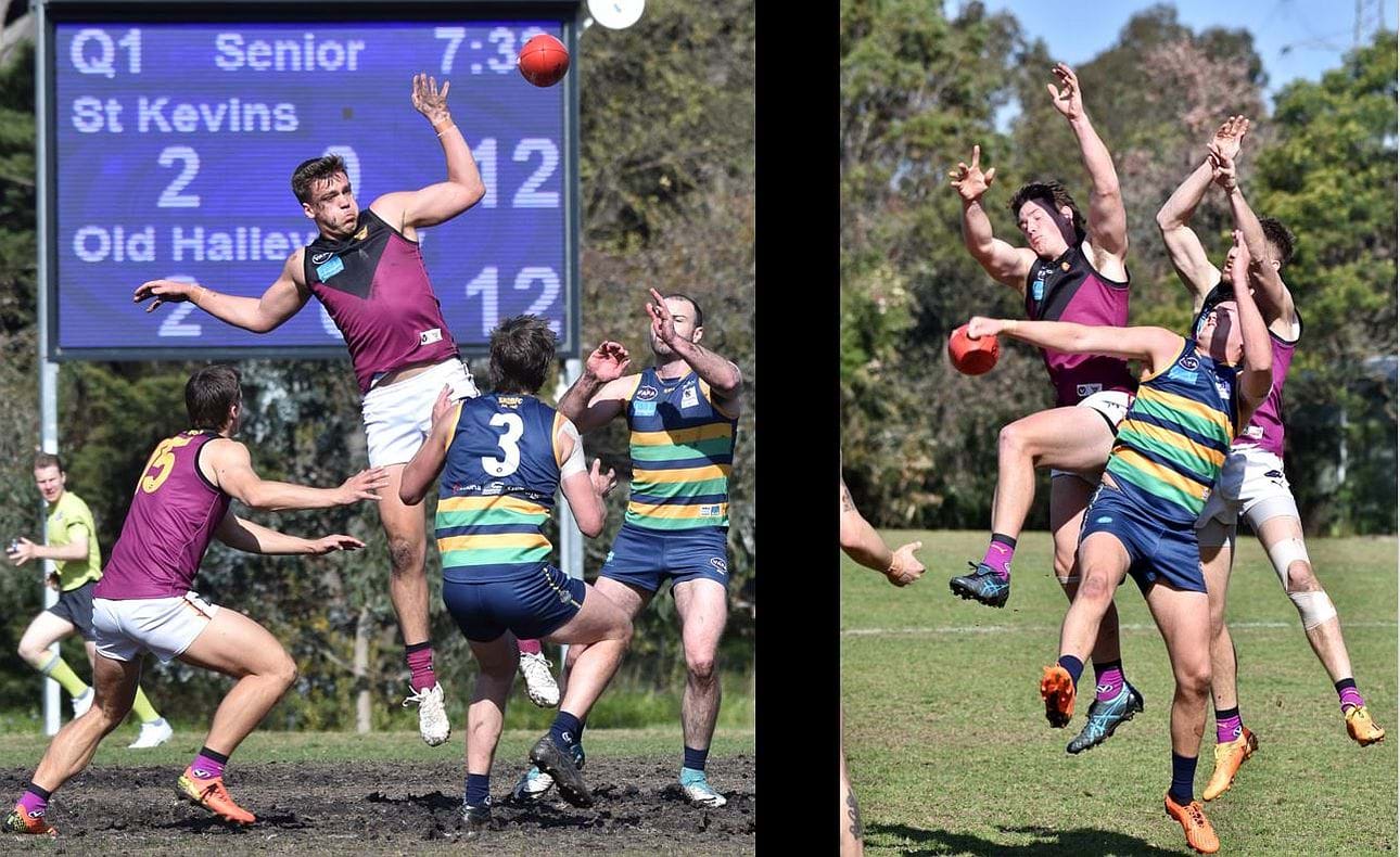 Ruckman Lauchie Treverton and forward Harrison Jones are the high flyers
