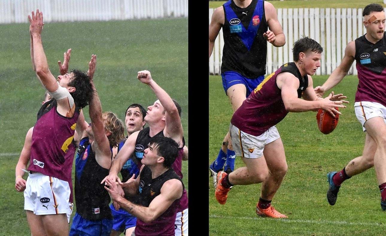 Will Paul has the sit in front of the pack and Mitchell Kirkwood-Scott joins his brother in the team in Round 6 at Uni Blues' sodden Parkville Oval