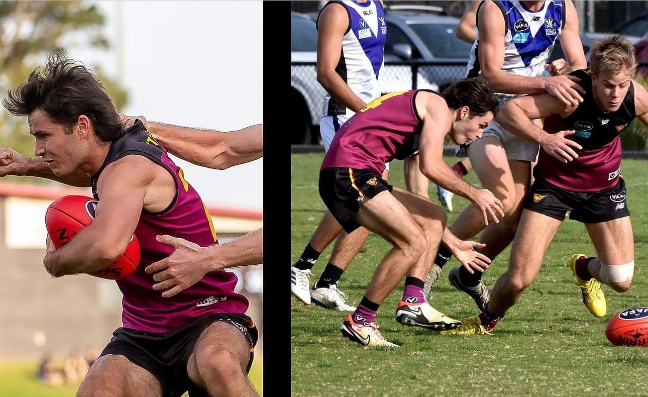 Charlie Sinclair at work, with support from Mattias Rose