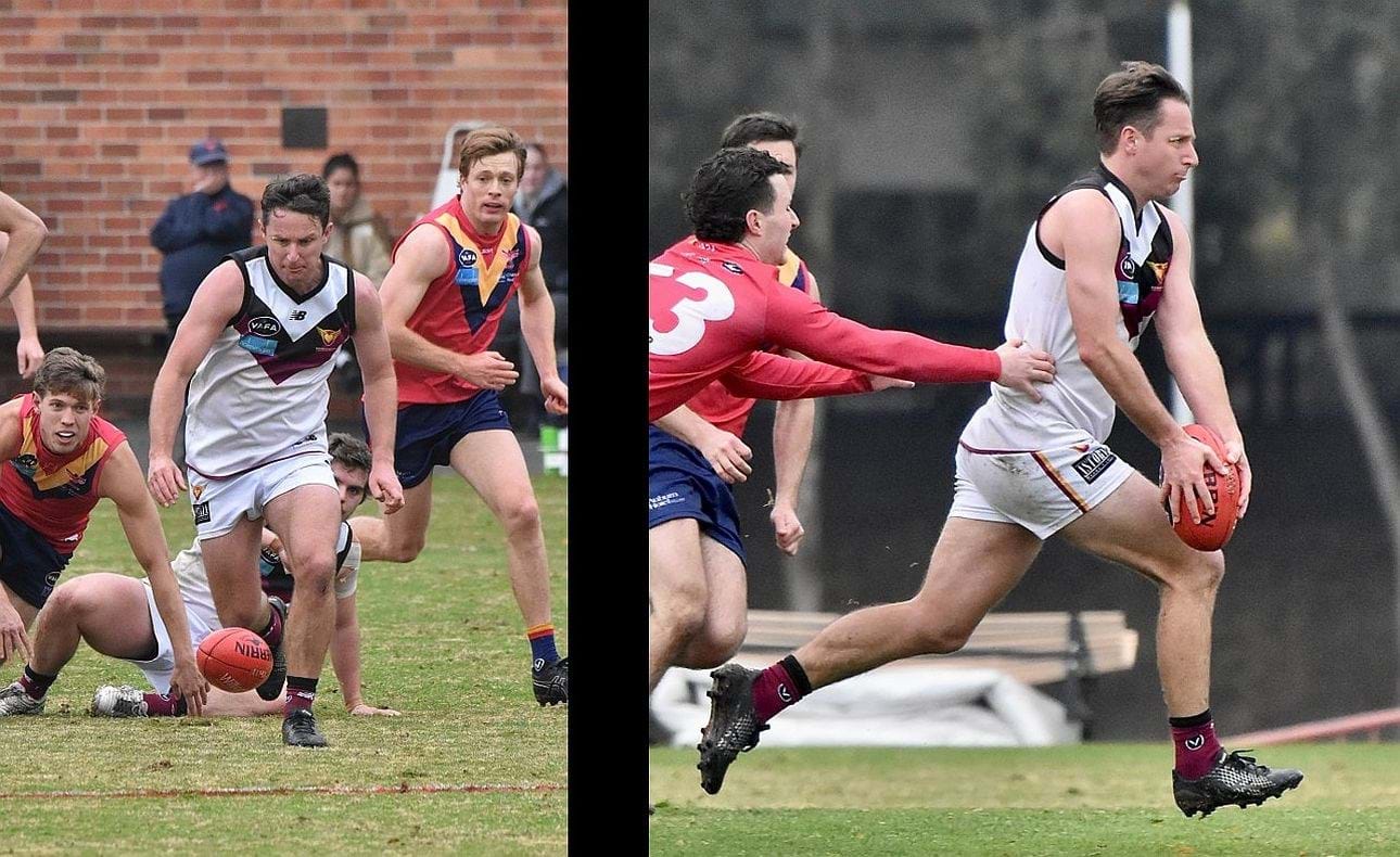 Development squad skipper Peter Gleadhill won plenty of ball