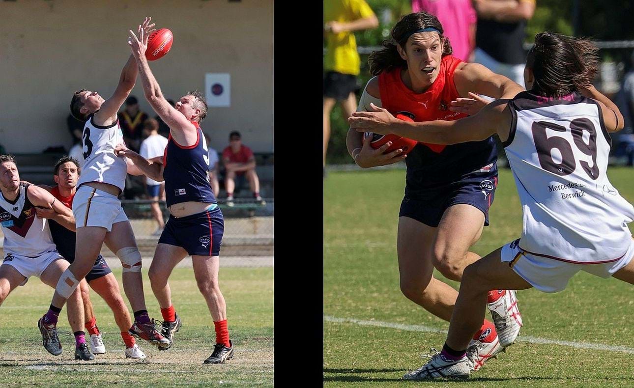 Ethan Hardeman rucks, watched by Peter Gleadhill; Matthew Cowell (69) about to lay a tackle