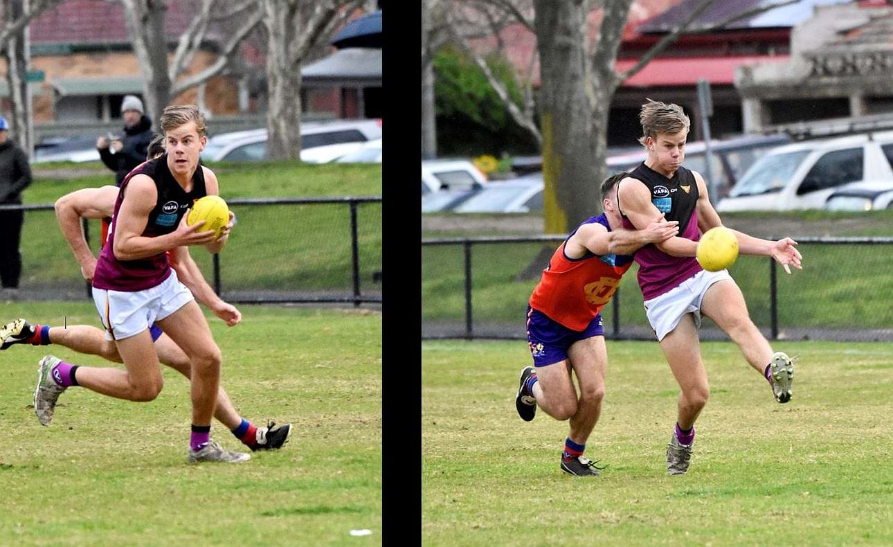 Mattias Rose turns and kicks