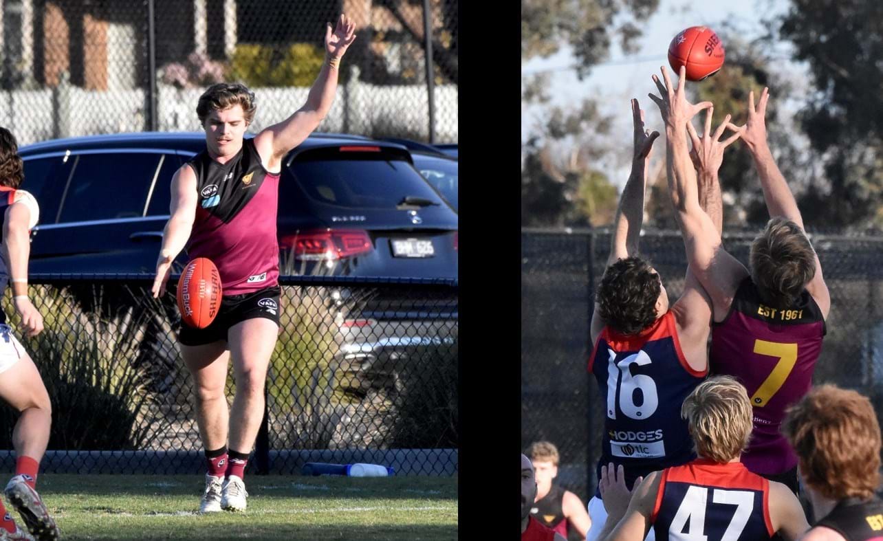 Liam Wood boots out of defence, and the long arms of Mattias Rose (7)