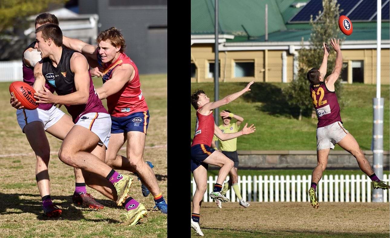 Younger brother Lachie Riley (42) also made a welcome return to the colours and was another shining light in the win