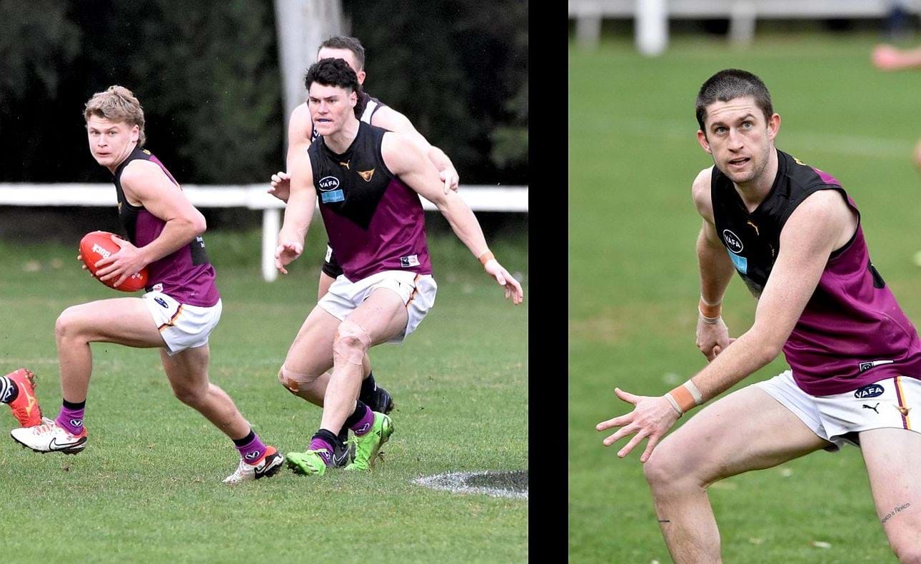 Hugo Nosiara backed up by Luke Bailey; Durras Seccull on the prowl