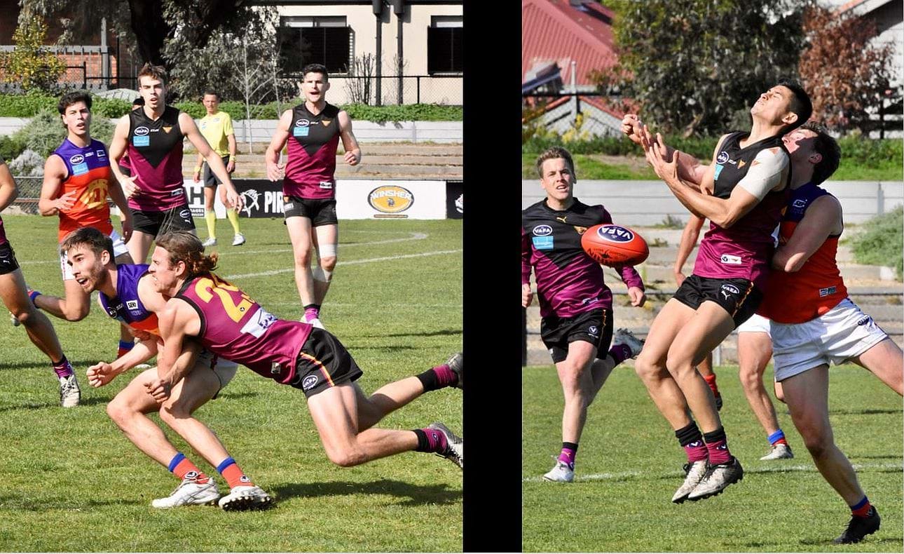 Will Paul with another energetic tackle, Jack McHale's marking attempt spoiled