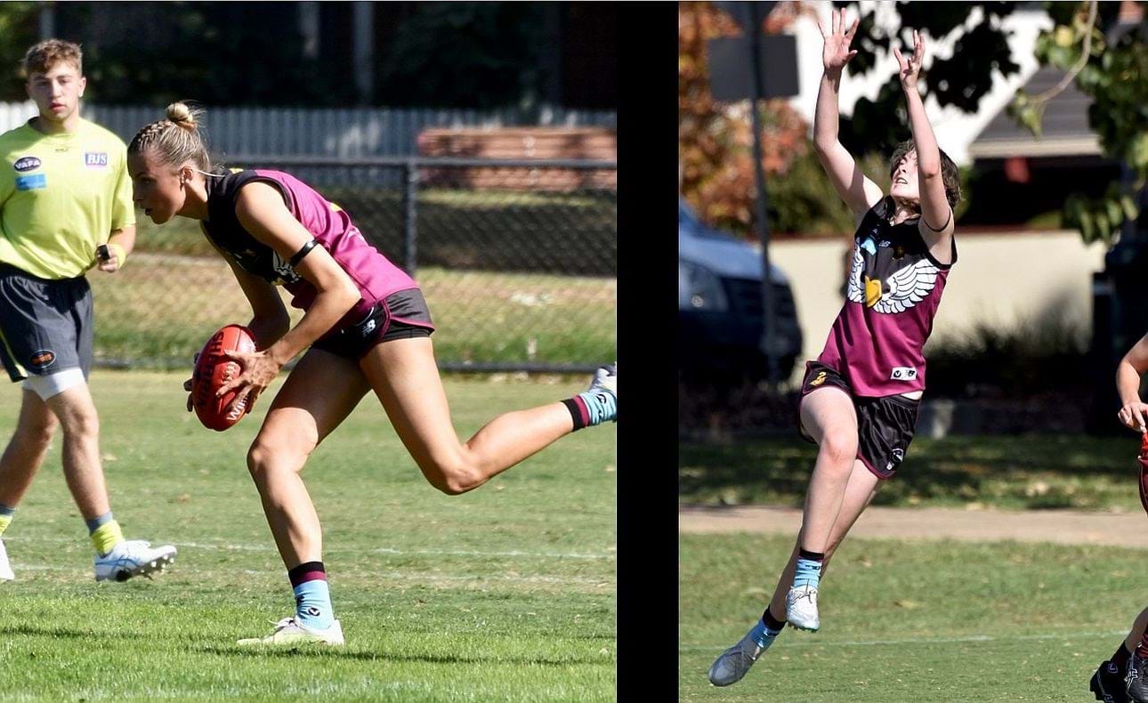 Charlie Ratcliffe and Zahra Clavarino