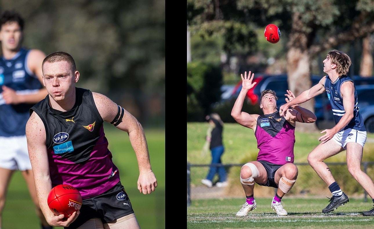 Dre Stefanakis marked his welcome return from Box Hill with 6 goals; ruckman Lachie Treverton closer to the ground than usual