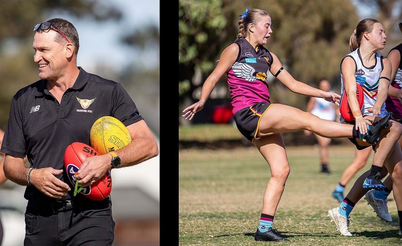 Happy coach David Lappage, but Eliza Main has her kick smothered