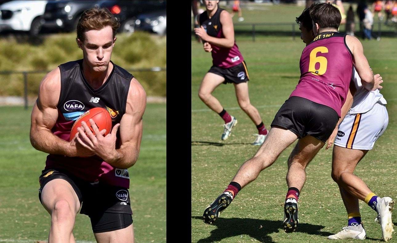 There was no getting past full-back Hugo Lynch, while Josh Gasparini (6) was no pushover either