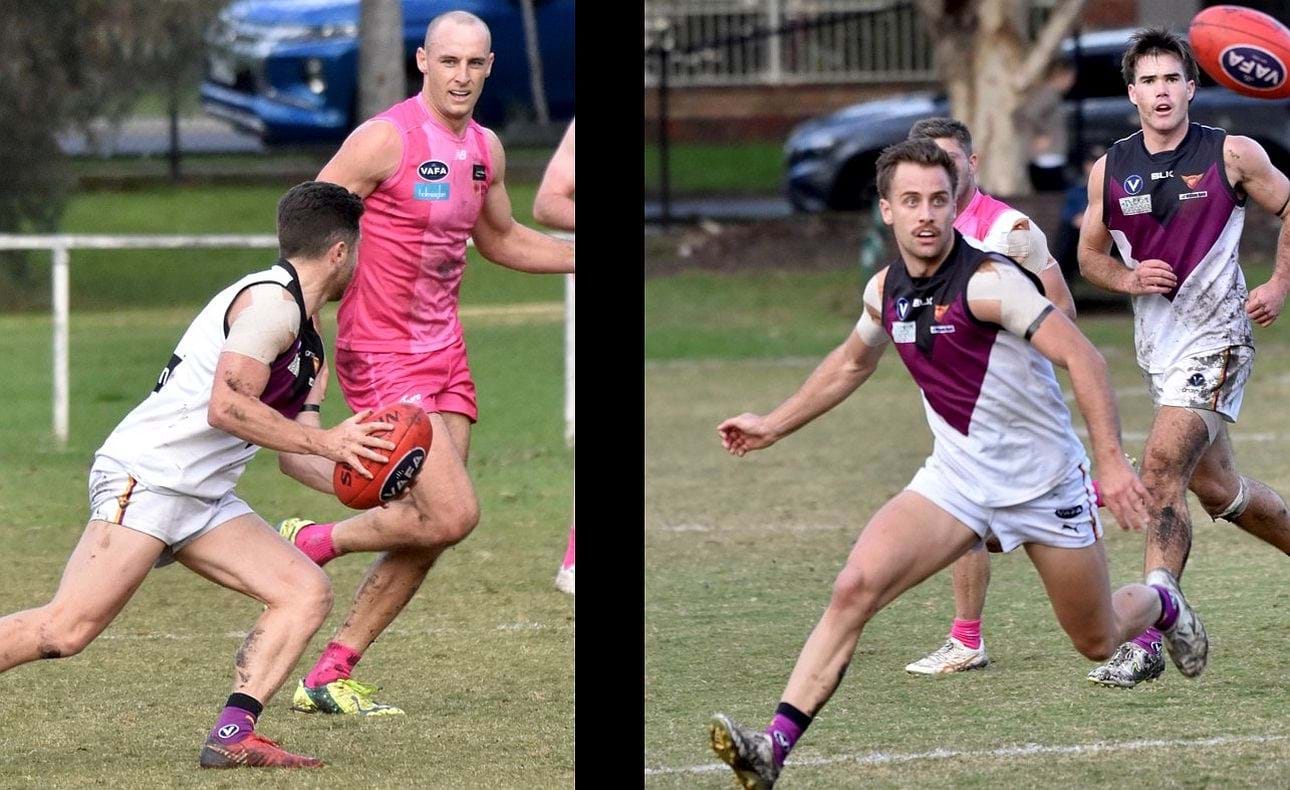 Senior players James Paul and Brodie Steele