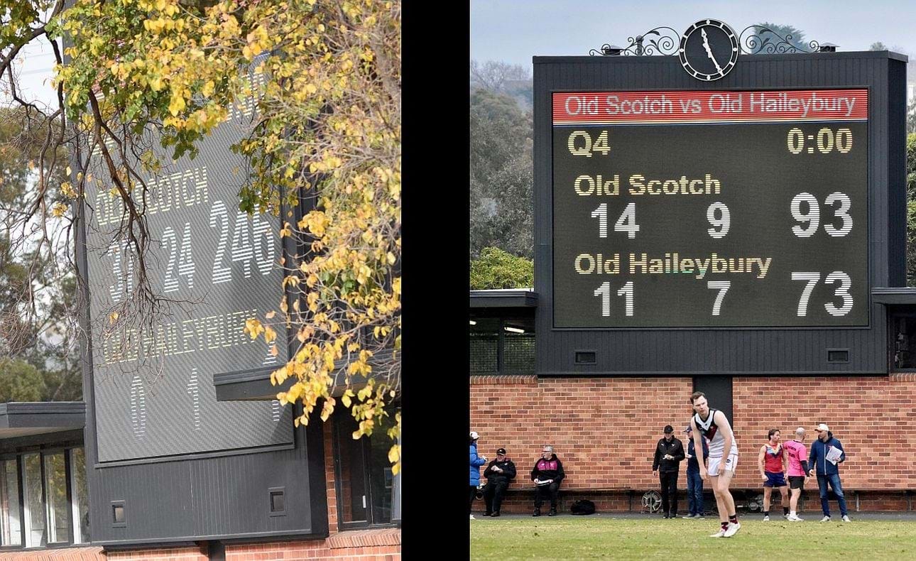 The improvement in the Development squad is reflected in the Scotch College scoreboard - the last time they played here in 2019 they suffered their heaviest ever defeat, but this time they finished within a few goals