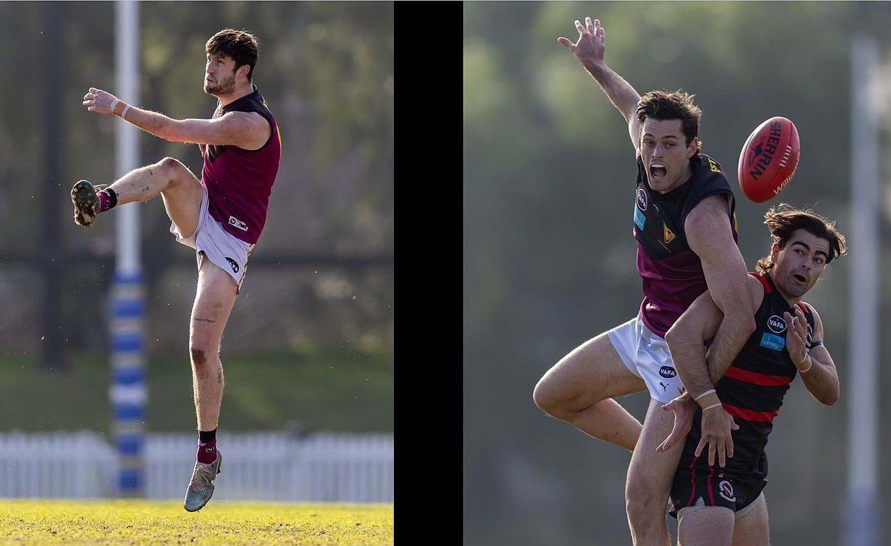 Defenders Durras Seccull and Kye Turner