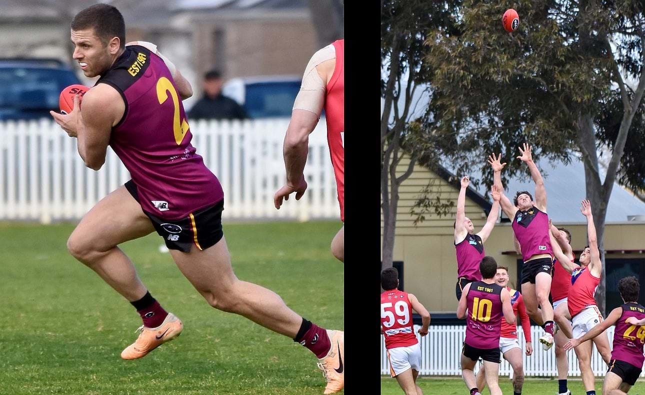 James Paul on the break and Harrison Jones on the fly