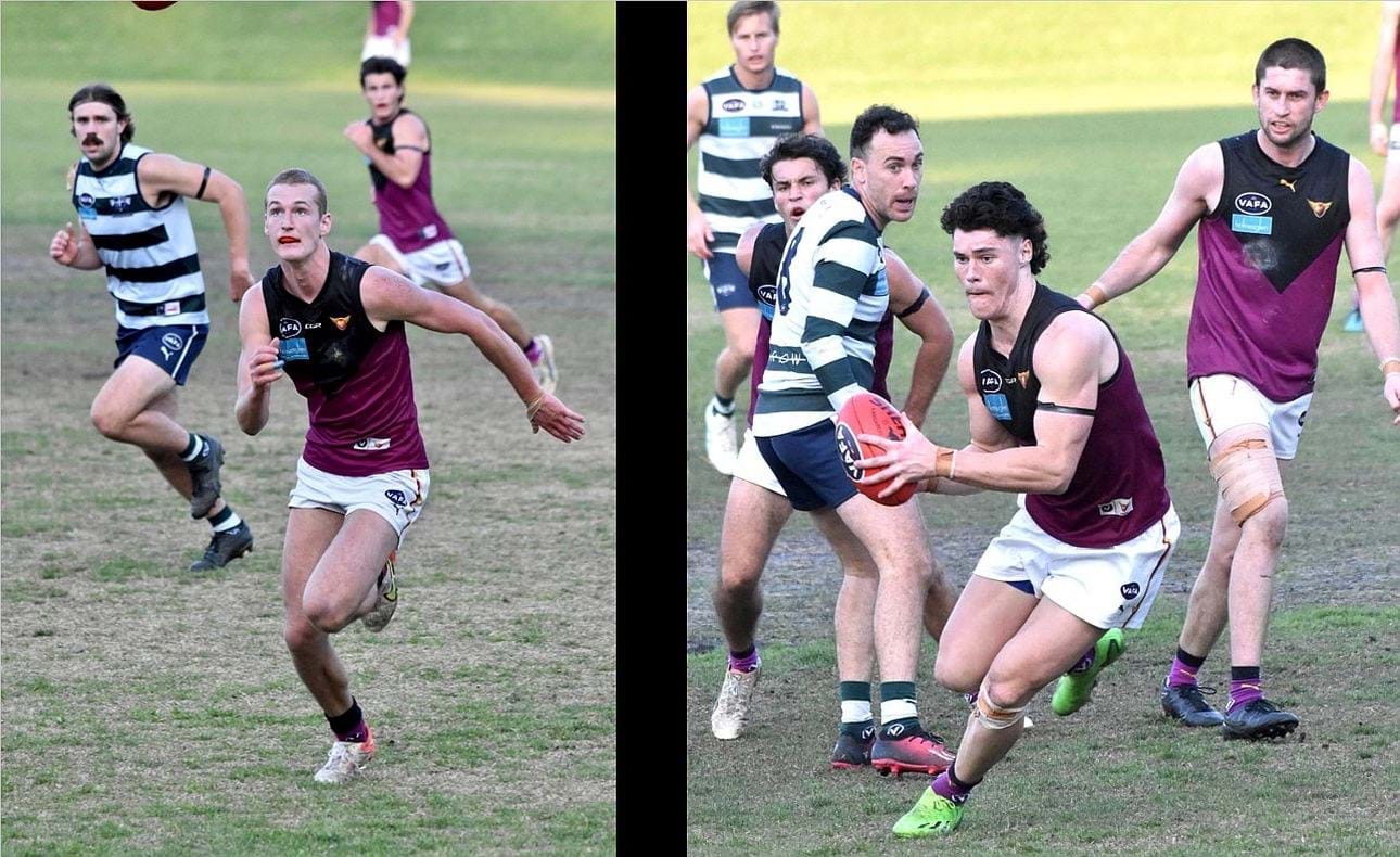 Eyes up for Bailey Yates, eyes down for Luke Bailey