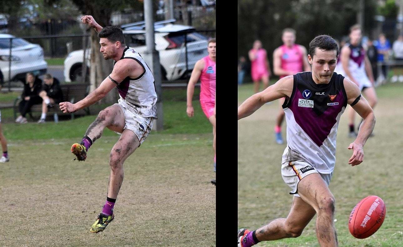 Skipper Brede Seccull and Max Sinclair in action