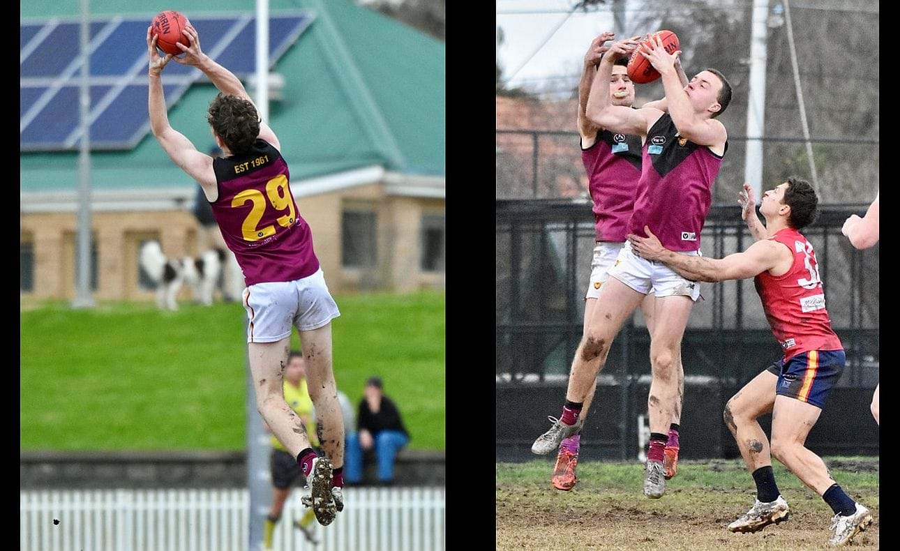 Marks to Lucas Hornblower (29) and Max Sievers