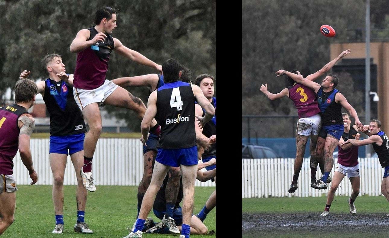 It wasn't a day for high-flying forwards or ruckmen, but Harrison Jones and Jack Bell got off the ground to do their bit towards a gritty win