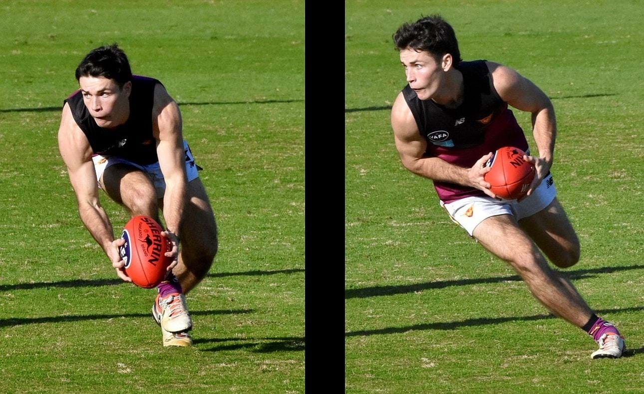 Charlie Sinclair returns to the Scotch College main oval