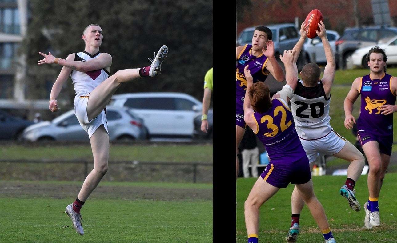 James Connell increasingly solid in defence and Dre Stefanakis with a strong mark up forward late in the game