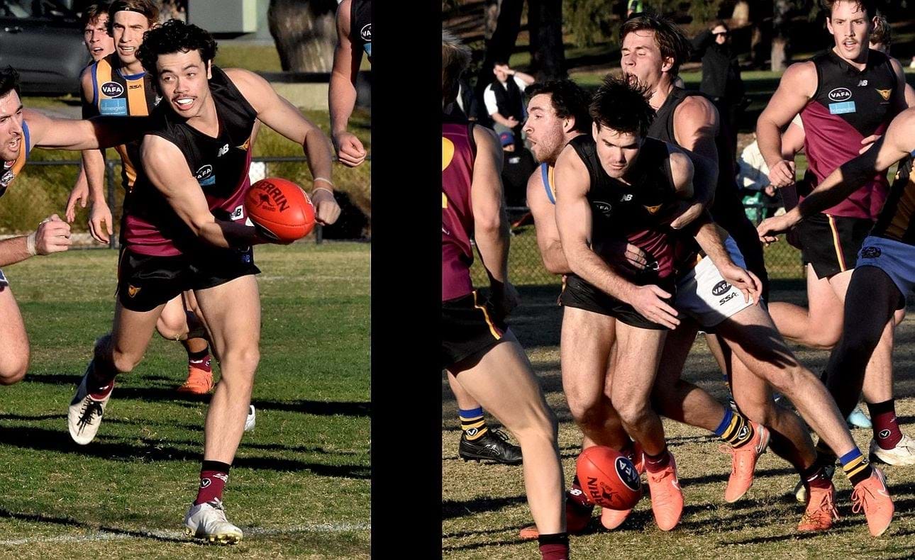 The two Josh's in action - Docking and Gasparini