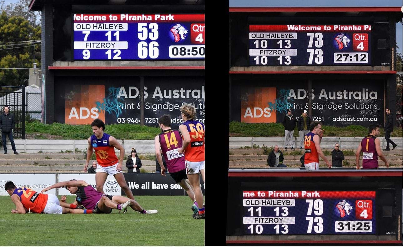 Billy Mackay and the Bloods both look down and nearly out early in the last quarter, but gradually the scoreboard swung their way, Jack Lonie's goal with 90 seconds left securing a tense win