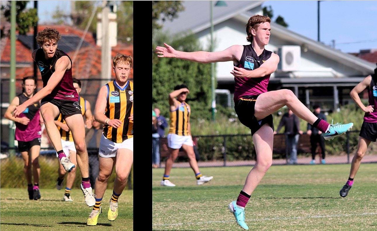 Nick Cleary and Lachie Burfurd