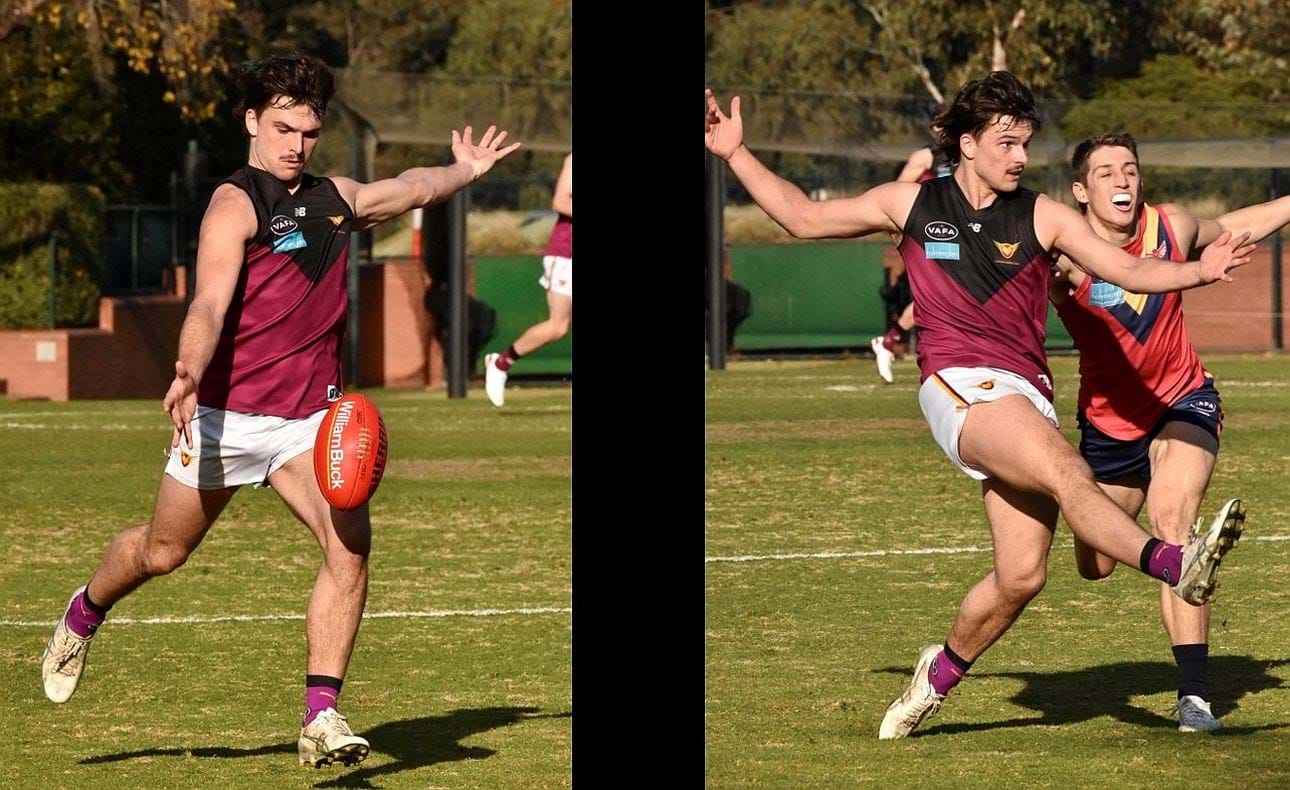 One of Olli Hotton's 40-odd touches which were not enough to save the Bloods