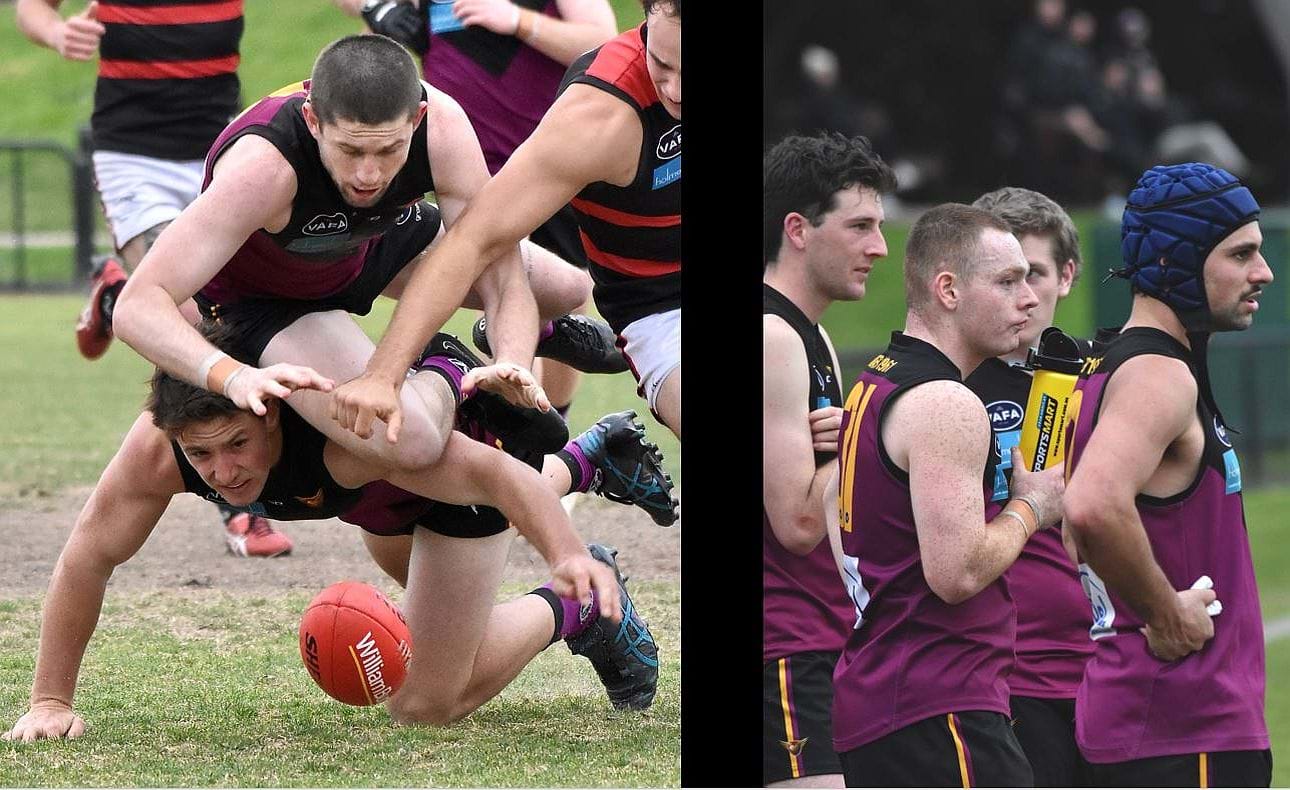 Durras Seccull all over Harrison Jones; a break for Joel Constable, Dre Stefanakis and Corey Connelly