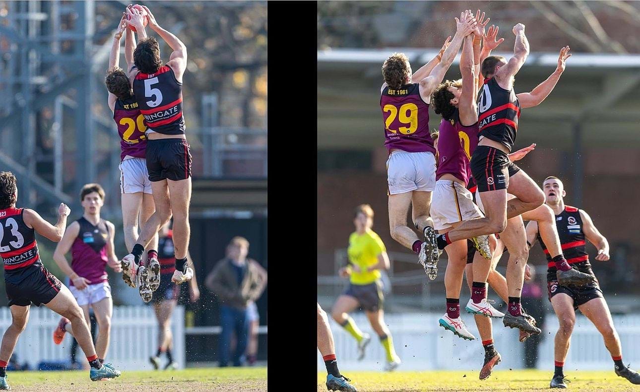 Lucas Hornblower (29) was flying high