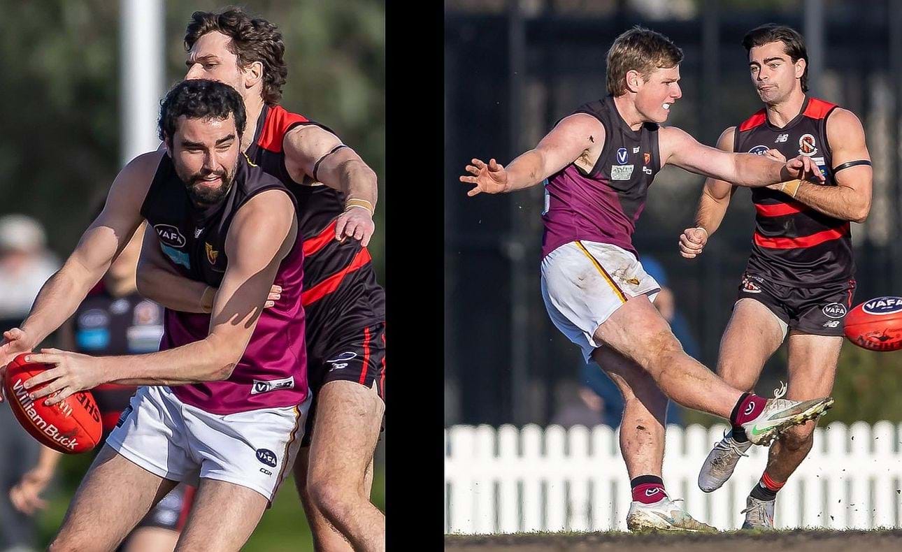 Jack Bell and Mitch Kirkwood-Scott make their escapes