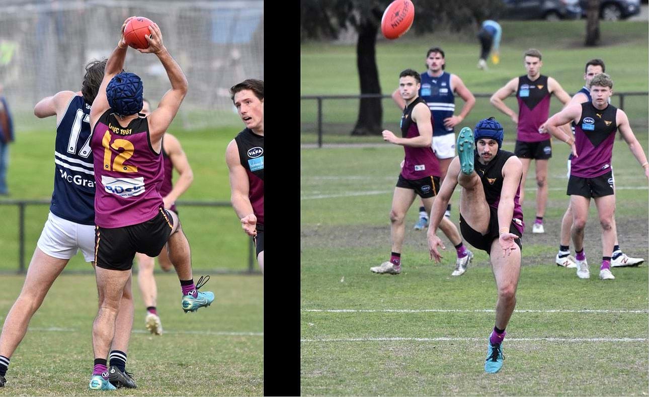 Corey Connelly played tall on the forward line and finished off his work with three goals