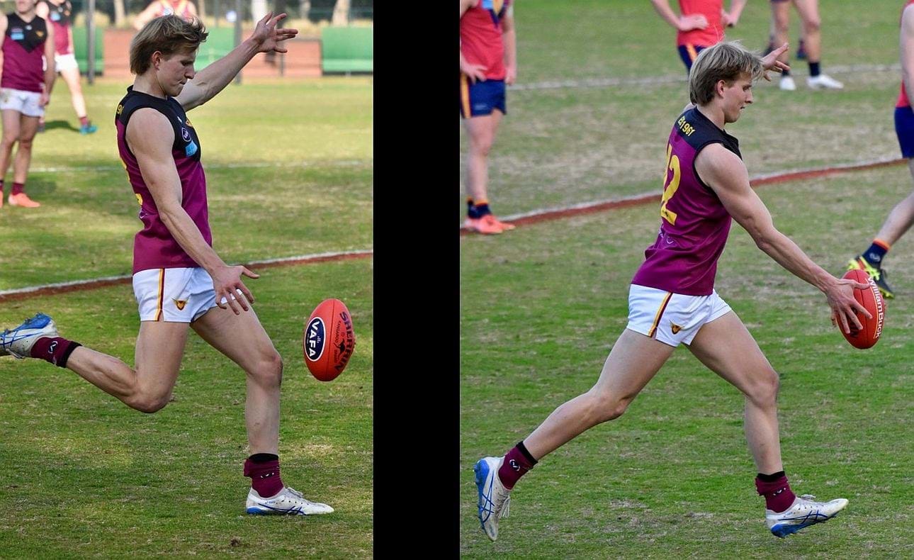 Charlie Harrop notched a couple of late goals in the final term