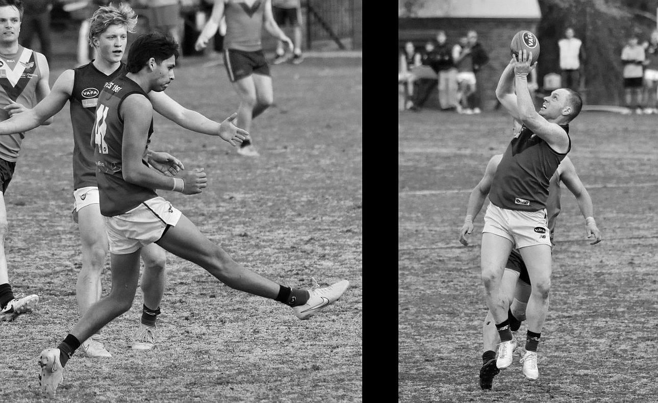 It was a grim day up forward for the Bloods, not withstanding the efforts of Cody Goonewardene and Dre Stefanakis