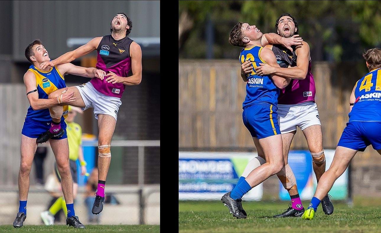 Ruckman Jack Bell had a busy day
