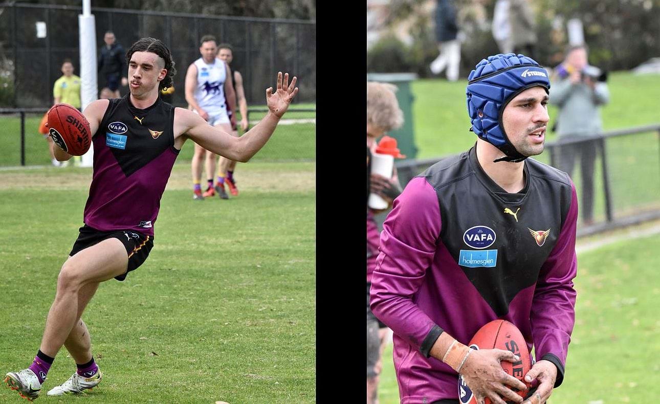 Nathan Dowsett and Corey Connelly