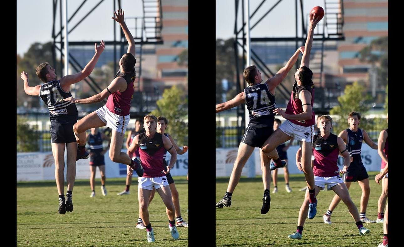 Jack Bell reaches for the sky, Hugo Nosiara awaits