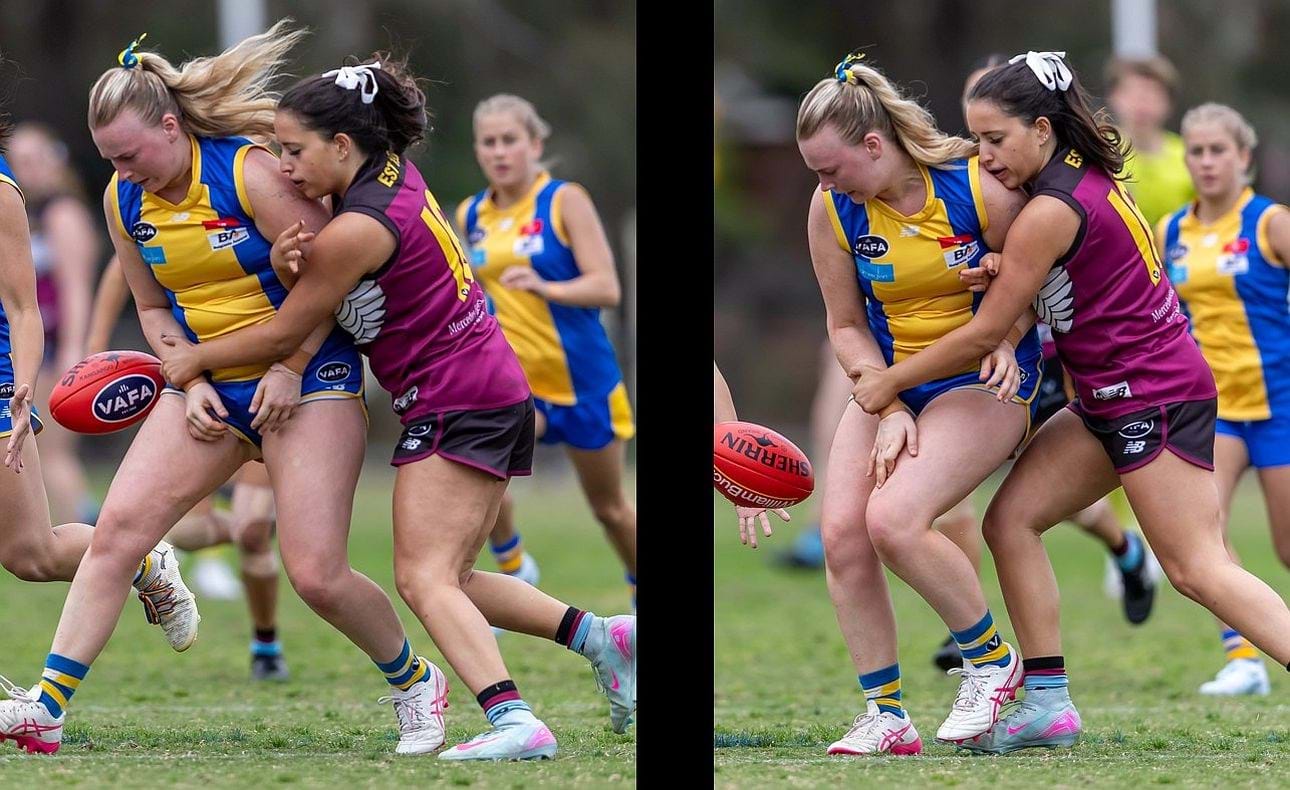 More tackling from Alessia Lettieri