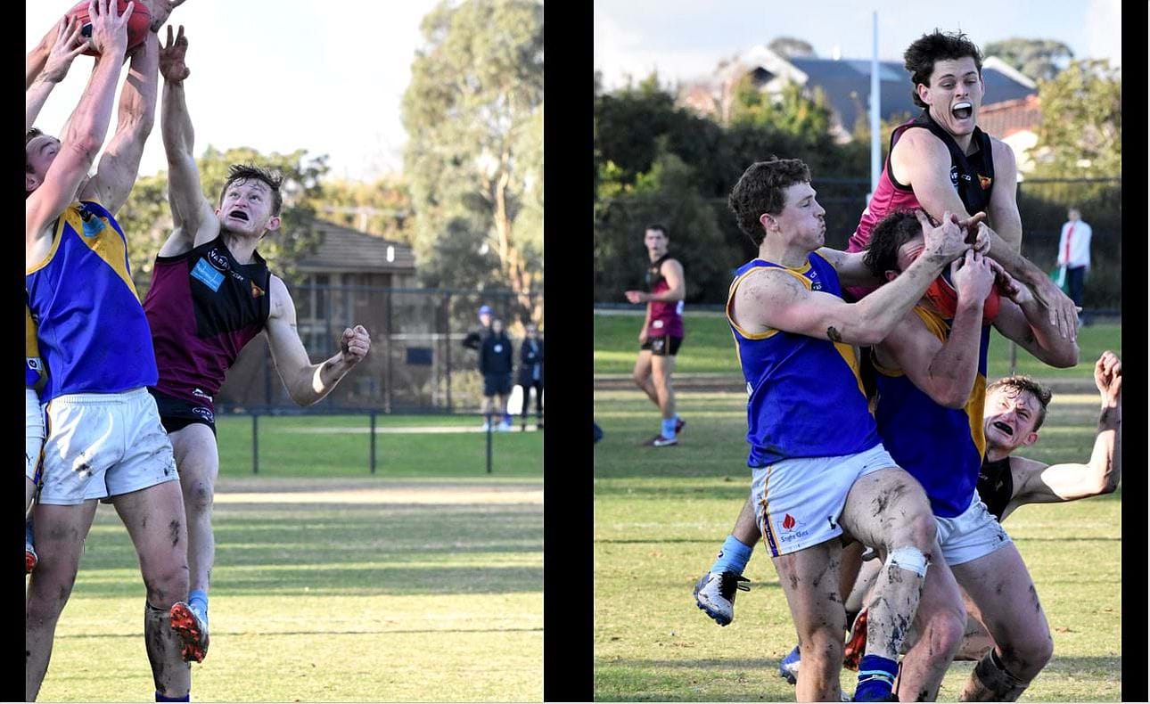 Rayner Seccull seems to have the contest covered ... until Kye Turner comes over the top