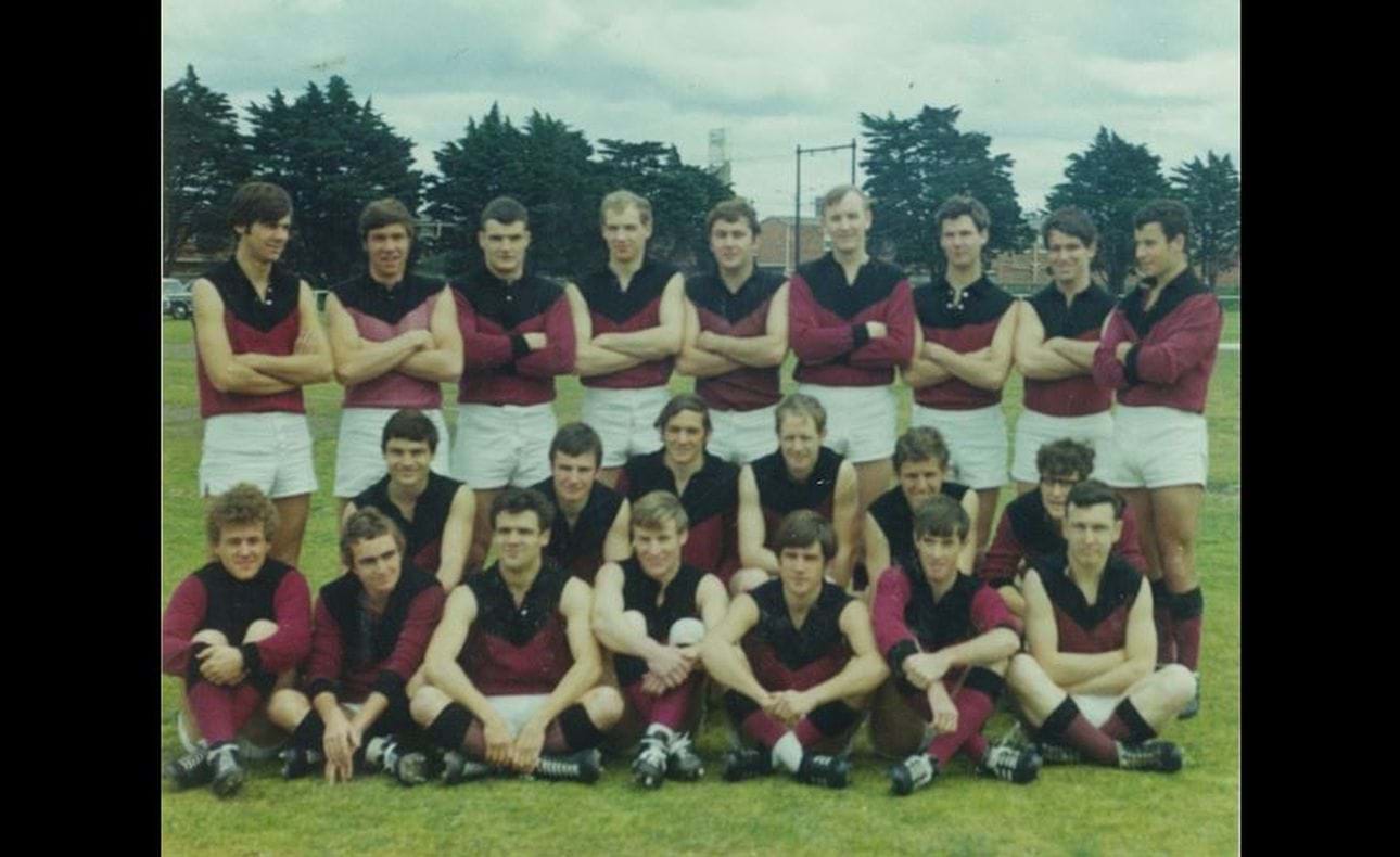 1968 Reserves premiership team