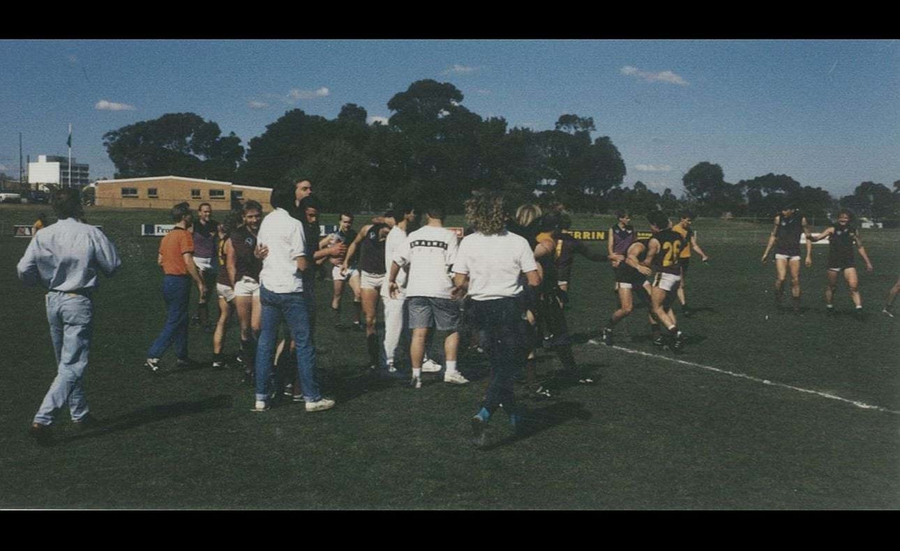 The celebrations begin ...