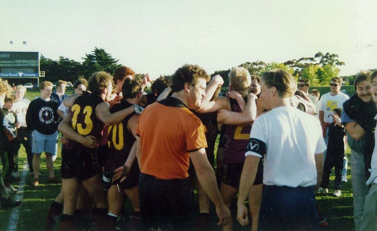 End of match celebrations